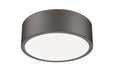 Flush Mount Z-Lite 1017F12-BRZ-LED Bronze Coronado 1 Light Flush Mount Z-Lite