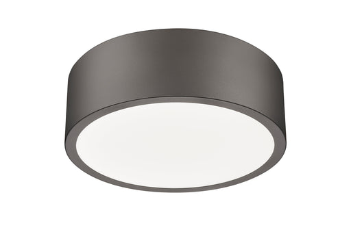 Flush Mount Z-Lite 1017F12-BRZ-LED Bronze Coronado 1 Light Flush Mount Z-Lite