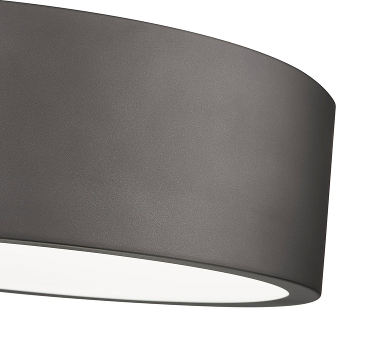 Flush Mount Z-Lite 1017F12-BRZ-LED Bronze Coronado 1 Light Flush Mount Z-Lite