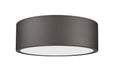 Flush Mount Z-Lite 1017F12-BRZ-LED Bronze Coronado 1 Light Flush Mount Z-Lite