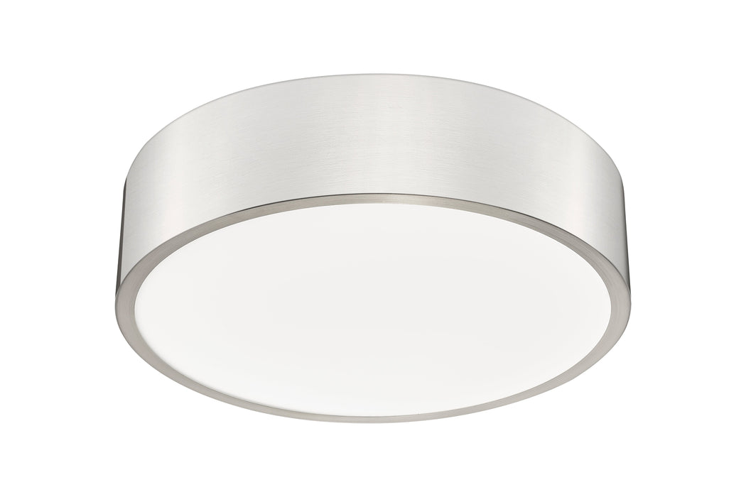 Flush Mount Z-Lite 1017F16-BN-LED Brushed Nickel Coronado 1 Light Flush Mount Z-Lite