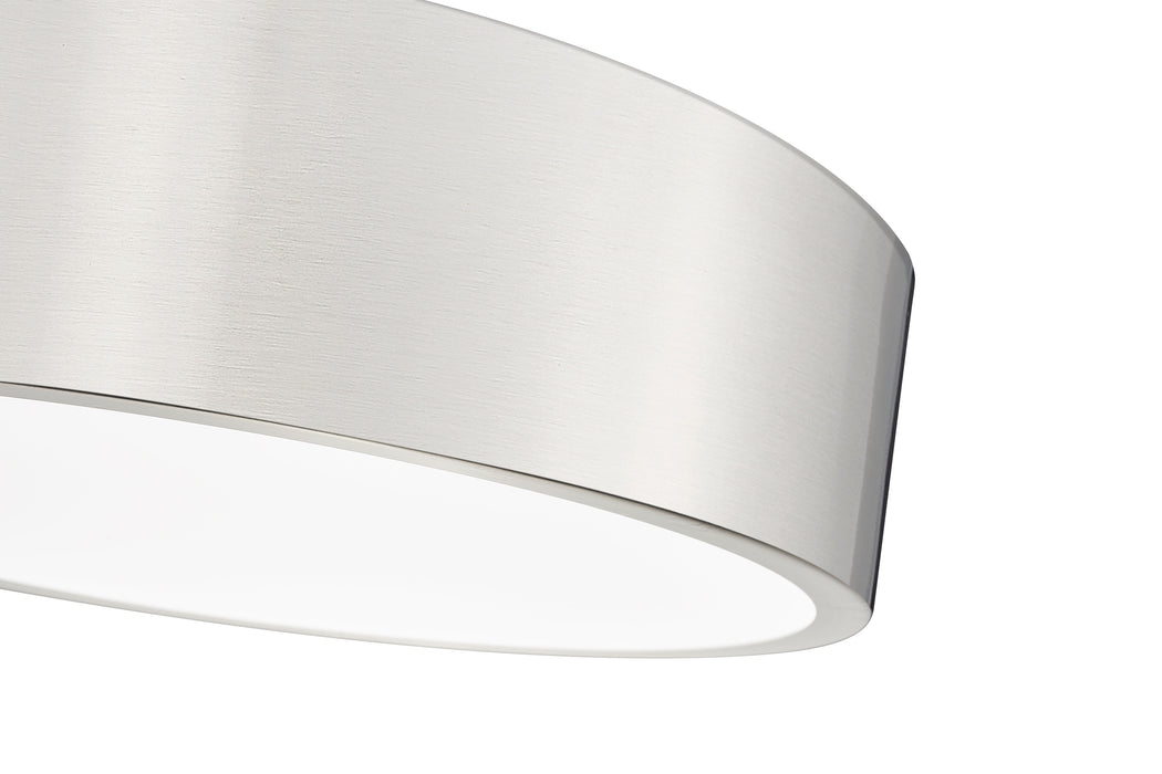 Flush Mount Z-Lite 1017F16-BN-LED Brushed Nickel Coronado 1 Light Flush Mount Z-Lite