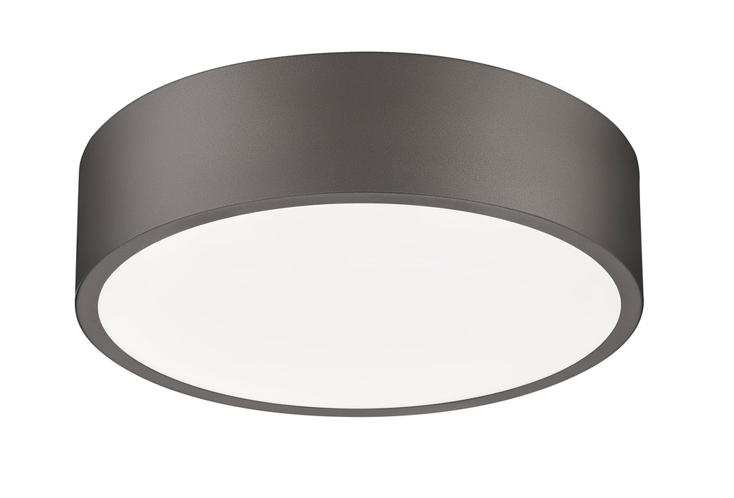 Flush Mount Z-Lite 1017F16-BRZ-LED Bronze Coronado 1 Light Flush Mount Z-Lite