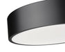 Flush Mount Z-Lite 1017F20-MB-LED Matte Black Coronado 1 Light Flush Mount Z-Lite
