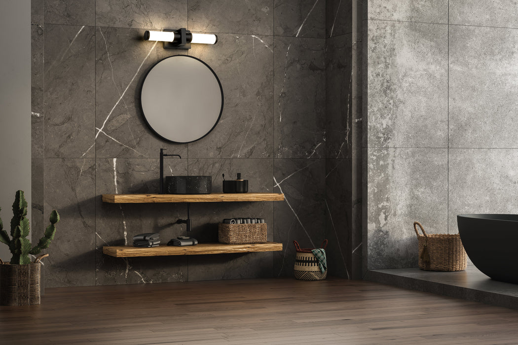 Vanity Z-Lite 1019-18W-MB-LED Matte Black Idris 1 Light Vanity Z-Lite