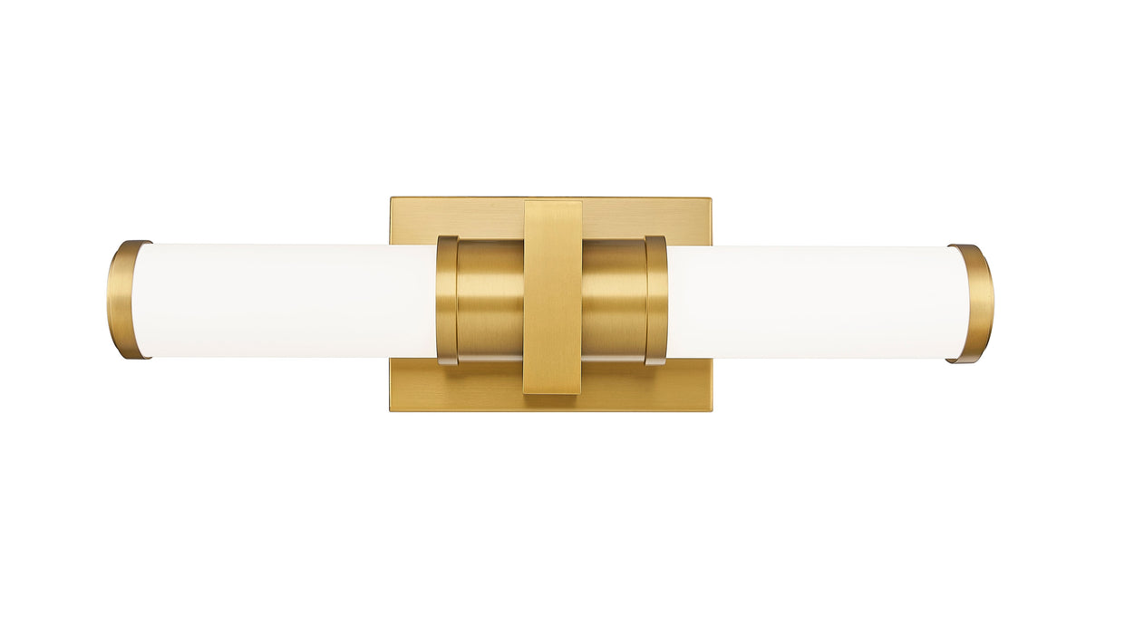 Vanity Z-Lite 1019-18W-MGLD-LED Modern Gold Idris 1 Light Vanity Z-Lite