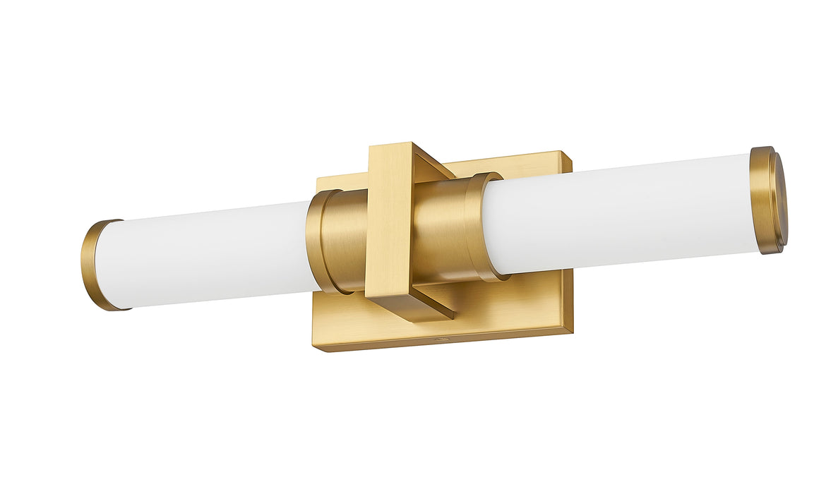 Vanity Z-Lite 1019-18W-MGLD-LED Modern Gold Idris 1 Light Vanity Z-Lite