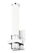 Wall Sconce Z-Lite 1019-1S-CH-LED Chrome Idris 1 Light Wall Sconce Z-Lite