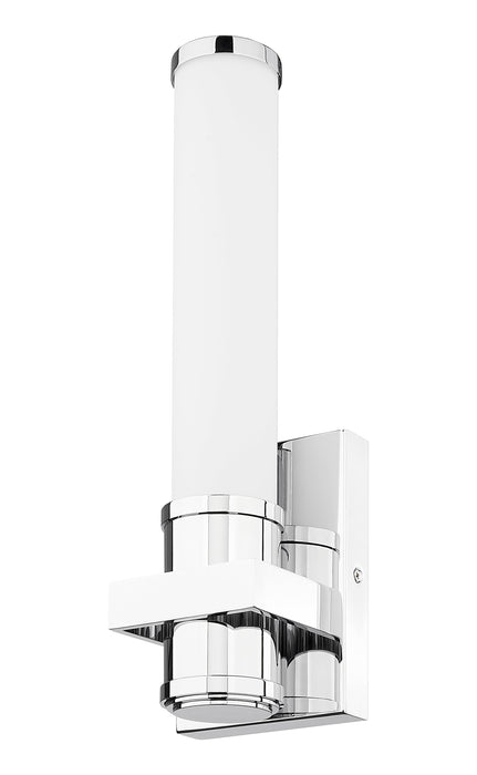 Wall Sconce Z-Lite 1019-1S-CH-LED Chrome Idris 1 Light Wall Sconce Z-Lite