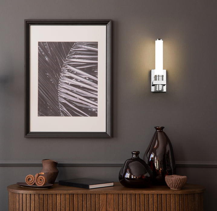 Wall Sconce Z-Lite 1019-1S-CH-LED Chrome Idris 1 Light Wall Sconce Z-Lite