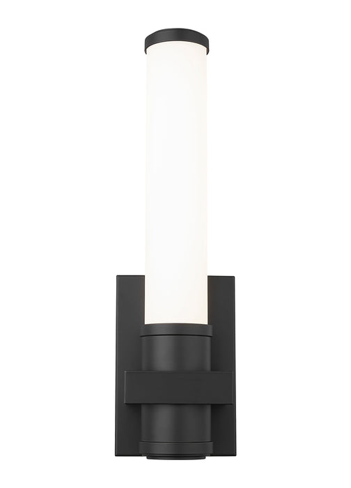 Wall Sconce Z-Lite 1019-1S-MB-LED Matte Black Idris 1 Light Wall Sconce Z-Lite