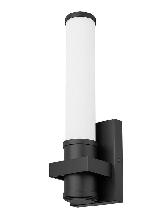 Wall Sconce Z-Lite 1019-1S-MB-LED Matte Black Idris 1 Light Wall Sconce Z-Lite