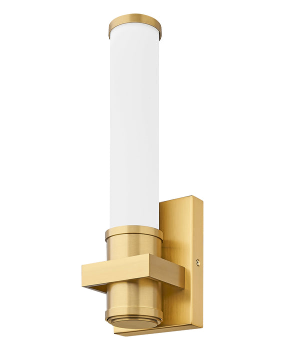 Wall Sconce Z-Lite 1019-1S-MGLD-LED Modern Gold Idris 1 Light Wall Sconce Z-Lite