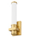 Wall Sconce Z-Lite 1019-1S-MGLD-LED Modern Gold Idris 1 Light Wall Sconce Z-Lite