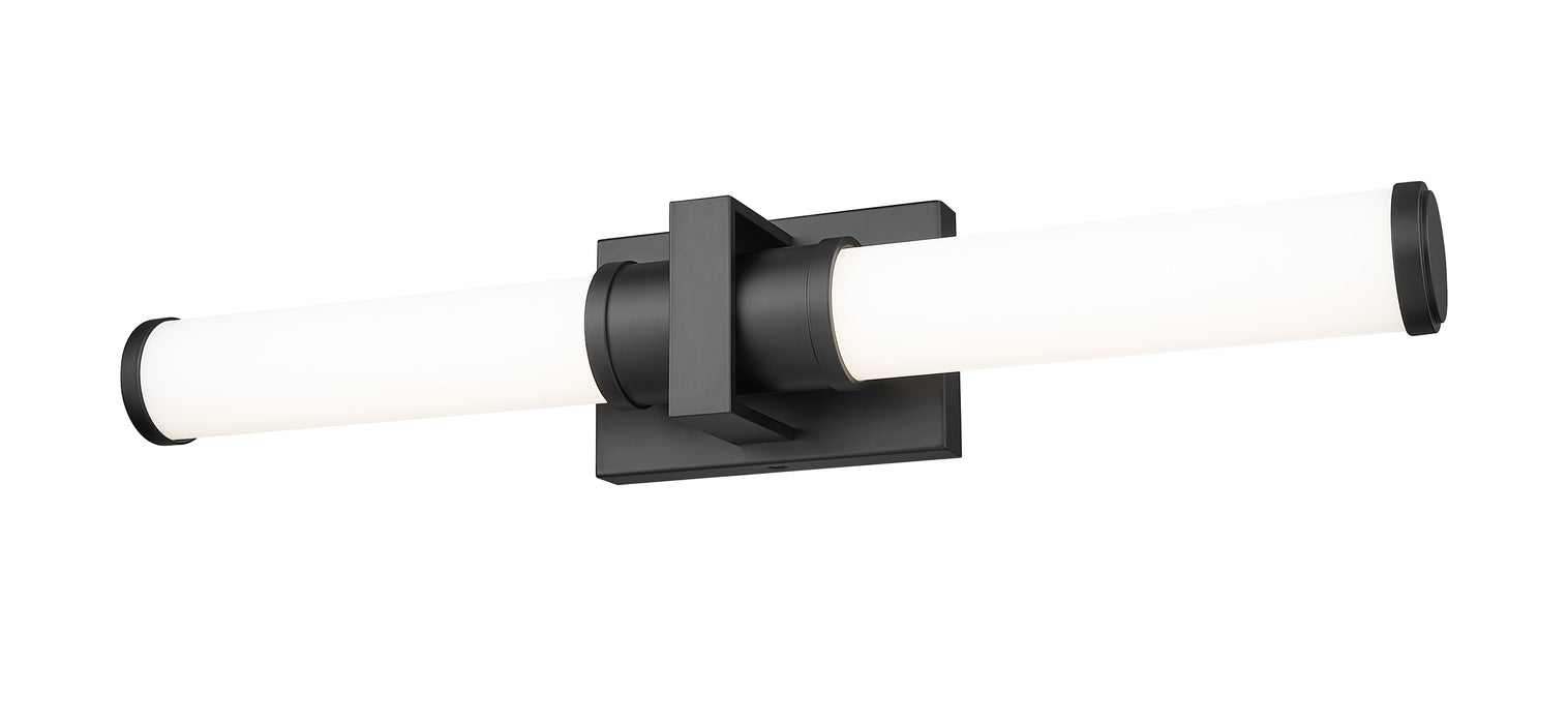 Vanity Z-Lite 1019-25W-MB-LED Matte Black Idris 1 Light Vanity Z-Lite