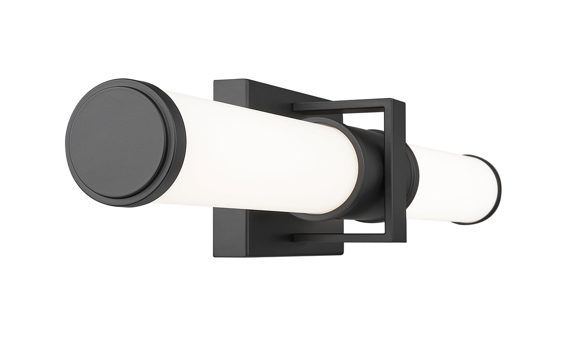 Vanity Z-Lite 1019-25W-MB-LED Matte Black Idris 1 Light Vanity Z-Lite