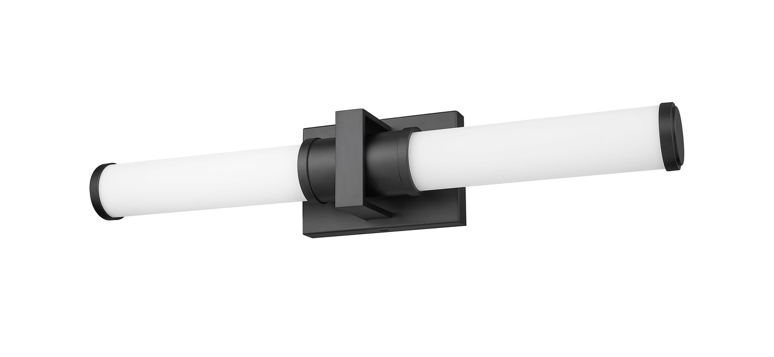 Vanity Z-Lite 1019-25W-MB-LED Matte Black Idris 1 Light Vanity Z-Lite