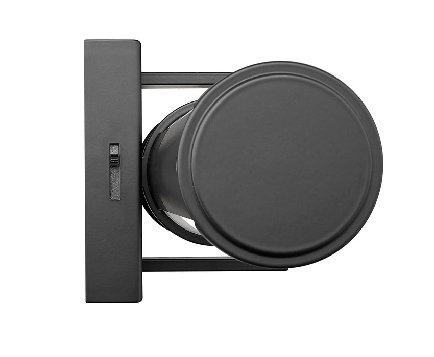 Vanity Z-Lite 1019-32W-MB-LED Matte Black Idris 1 Light Vanity Z-Lite