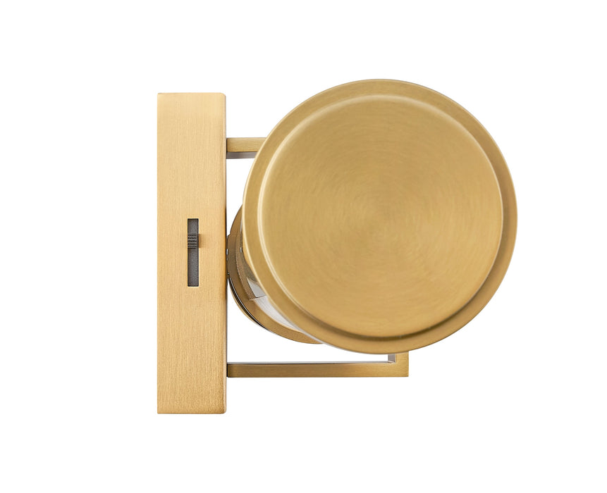 Vanity Z-Lite 1019-32W-MGLD-LED Modern Gold Idris 1 Light Vanity Z-Lite