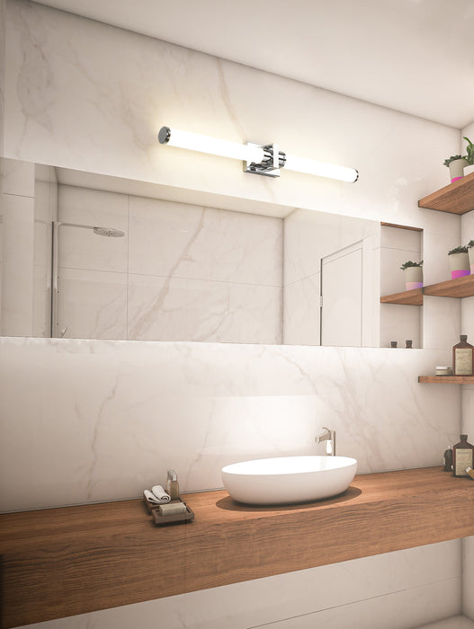 Vanity Z-Lite 1019-40W-CH-LED Chrome Idris 1 Light Vanity Z-Lite