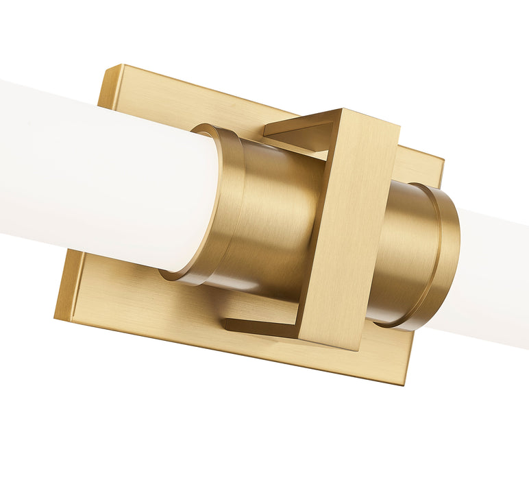 Vanity Z-Lite 1019-40W-MGLD-LED Modern Gold Idris 1 Light Vanity Z-Lite