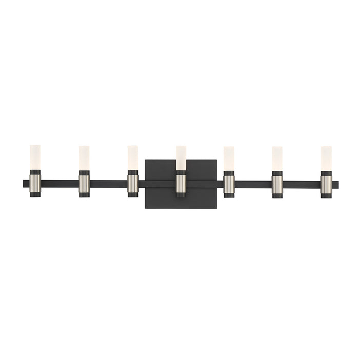 Eurofase 45238-021 Albany 32" Silver-Black Mix LED Vanity Light