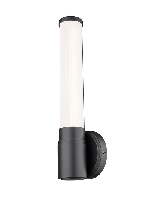 Wall Sconce Z-Lite 1020-1S-MB-LED Matte Black Warwick 1 Light Wall Sconce Z-Lite