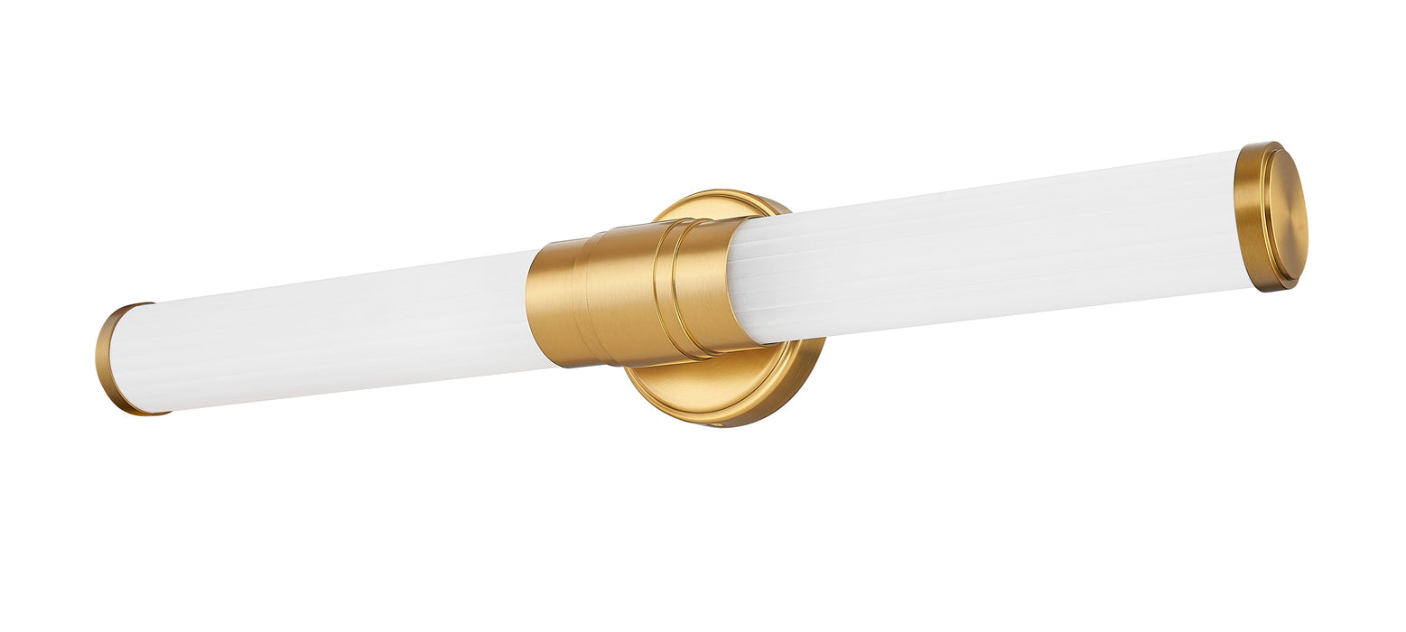 Vanity Z-Lite 1020-25W-MGLD-LED Modern Gold Warwick 1 Light Vanity Z-Lite