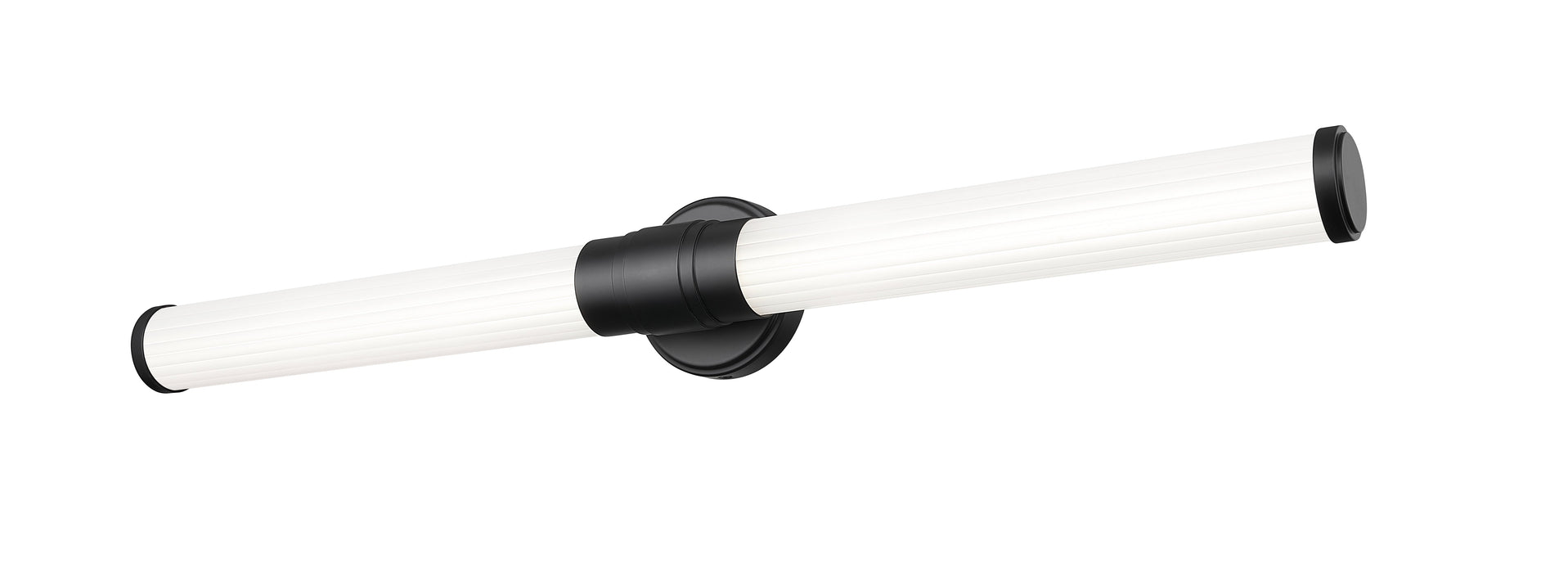 Vanity Z-Lite 1020-32W-MB-LED Matte Black Warwick 1 Light Vanity Z-Lite