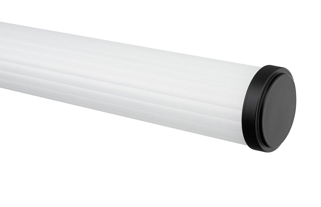 Vanity Z-Lite 1020-32W-MB-LED Matte Black Warwick 1 Light Vanity Z-Lite