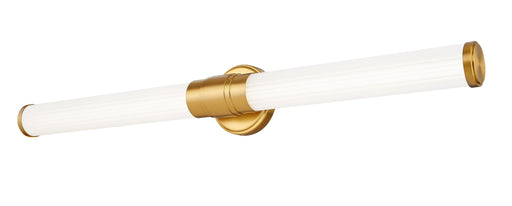 Vanity Z-Lite 1020-32W-MGLD-LED Modern Gold Warwick 1 Light Vanity Z-Lite