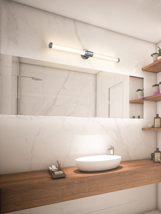 Vanity Z-Lite 1020-40W-CH-LED Chrome Warwick 1 Light Vanity Z-Lite