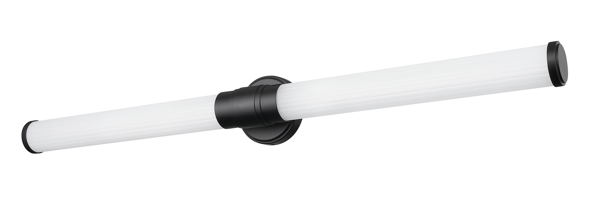 Vanity Z-Lite 1020-40W-MB-LED Matte Black Warwick 1 Light Vanity Z-Lite