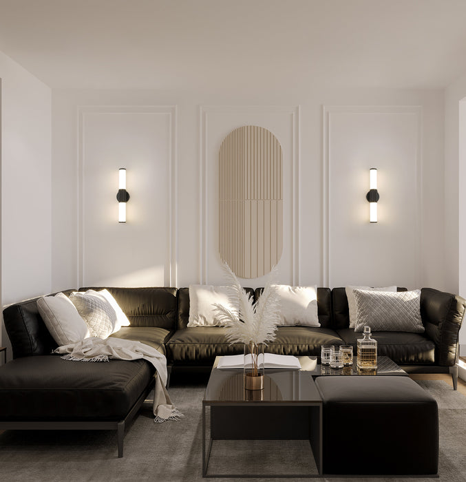 Vanity Z-Lite 1021-18W-MB-LED Matte Black Solange 1 Light Vanity Z-Lite