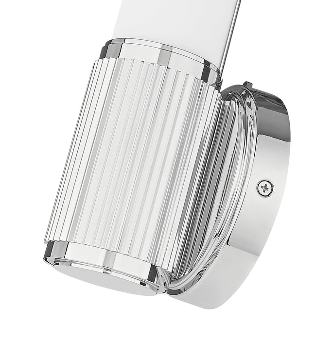 Wall Sconce Z-Lite 1021-1S-CH-LED Chrome Solange 1 Light Wall Sconce Z-Lite