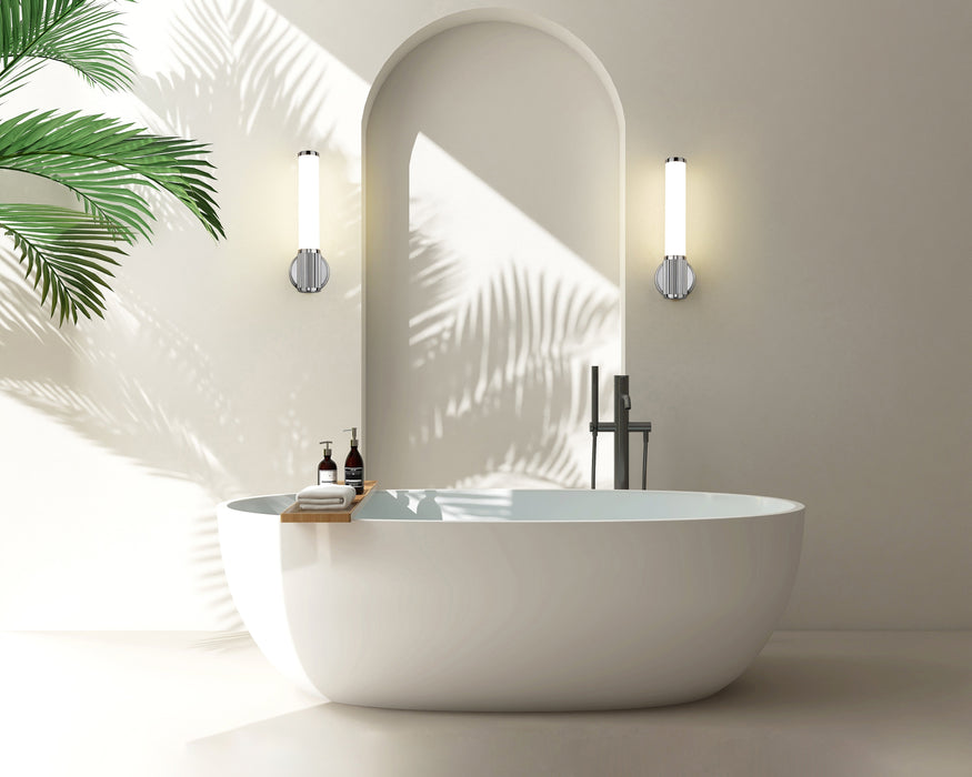 Wall Sconce Z-Lite 1021-1S-CH-LED Chrome Solange 1 Light Wall Sconce Z-Lite