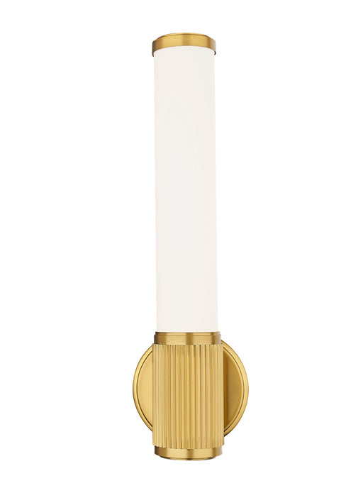 Wall Sconce Z-Lite 1021-1S-MGLD-LED Modern Gold Solange 1 Light Wall Sconce Z-Lite