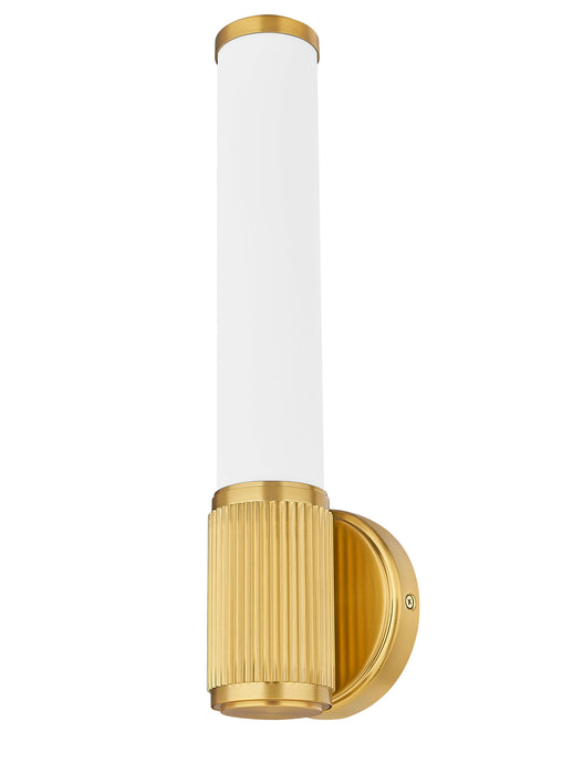 Wall Sconce Z-Lite 1021-1S-MGLD-LED Modern Gold Solange 1 Light Wall Sconce Z-Lite