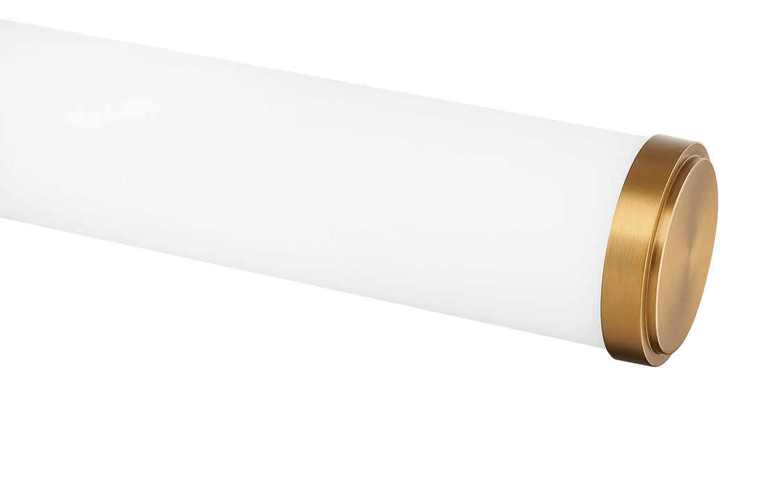 Vanity Z-Lite 1021-32W-MGLD-LED Modern Gold Solange 1 Light Vanity Z-Lite