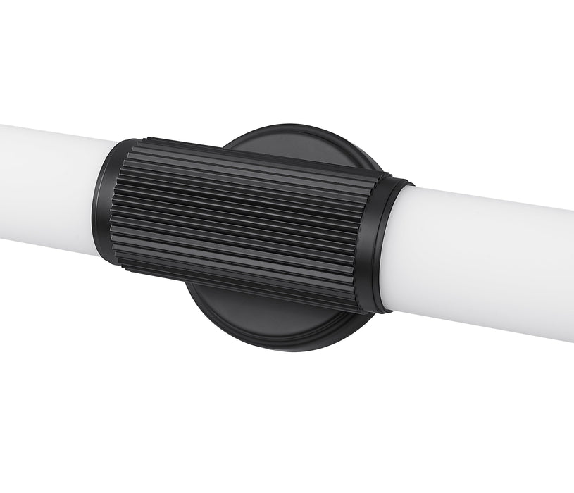 Vanity Z-Lite 1021-40W-MB-LED Matte Black Solange 1 Light Vanity Z-Lite