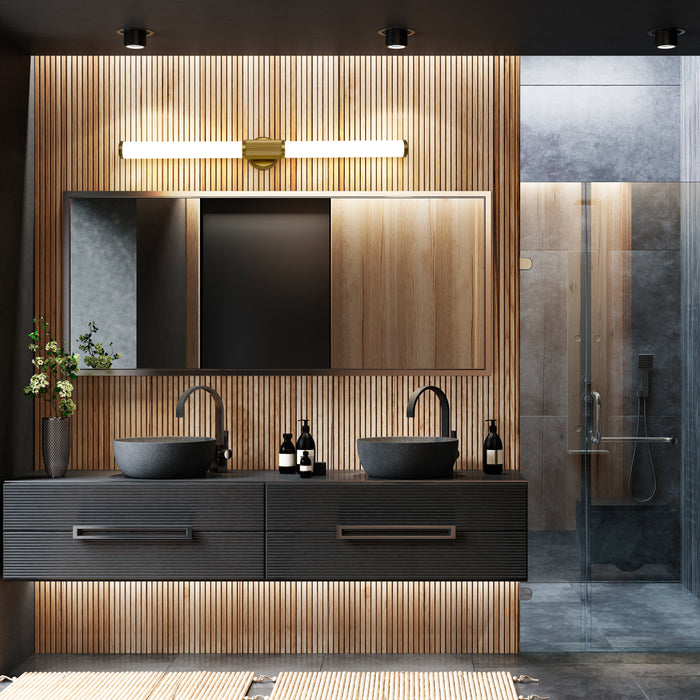 Vanity Z-Lite 1021-40W-MGLD-LED Modern Gold Solange 1 Light Vanity Z-Lite