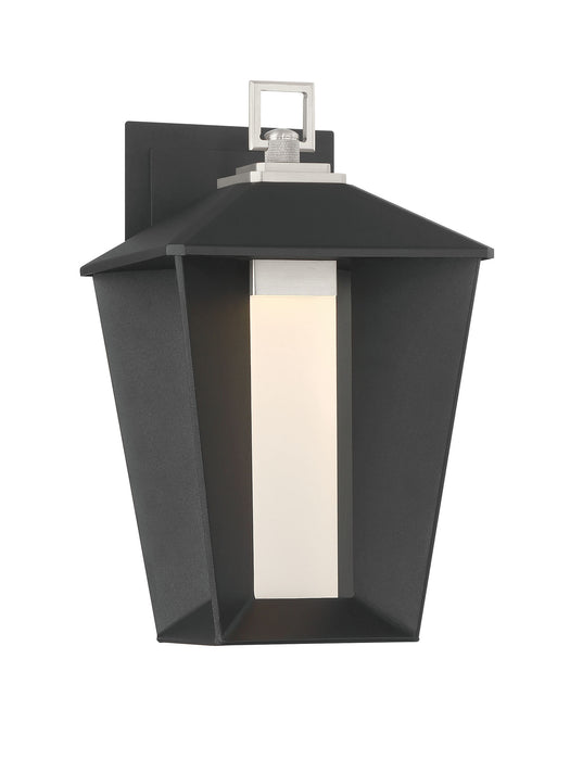Eurofase 50047-024 Andson 13" Satin Nickel-Sand Black Mix LED Outdoor Wall Light