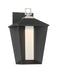 Eurofase 50047-024 Andson 13" Satin Nickel-Sand Black Mix LED Outdoor Wall Light
