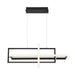 Eurofase 39323-019 Bordo 38" Matte Black LED Chandelier
