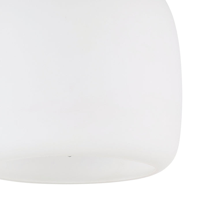 Vanity Light Thesis 207002A Valentina 5 inch 1 light Brushed Nickel Vanity Light with Etched Opal Glass Shade THESIS