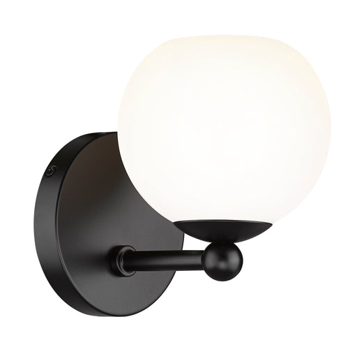 Wall Sconce Z-Lite 1100-1S-MB Matte Black Neoma 1 Light Wall Sconce Z-Lite