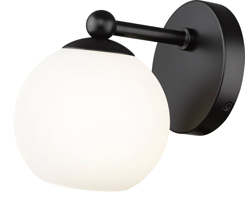 Wall Sconce Z-Lite 1100-1S-MB Matte Black Neoma 1 Light Wall Sconce Z-Lite