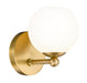 Wall Sconce Z-Lite 1100-1S-MGLD Modern Gold Neoma 1 Light Wall Sconce Z-Lite