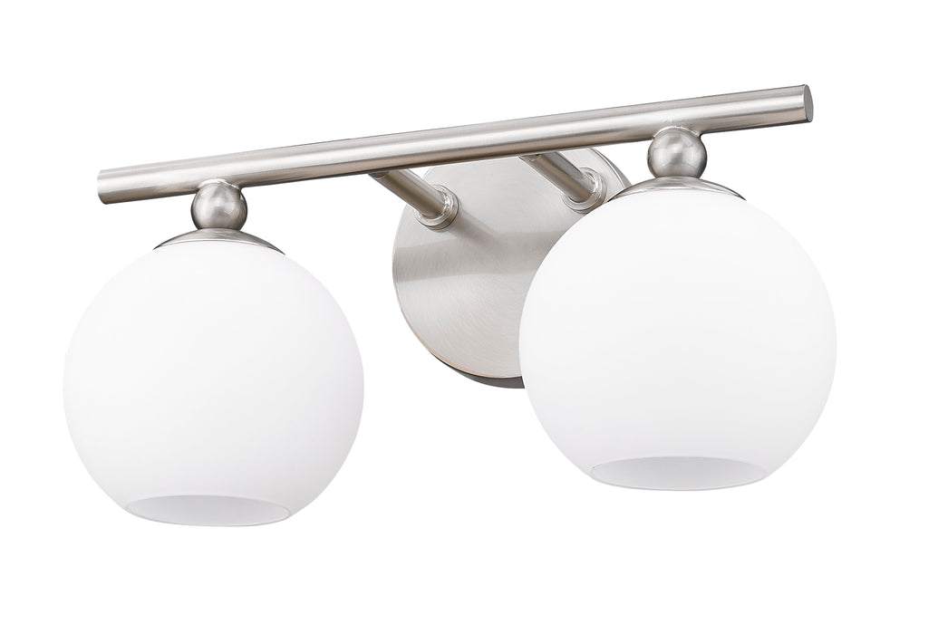 Vanity Z-Lite 1100-2V-BN Brushed Nickel Neoma 2 Light Vanity Z-Lite