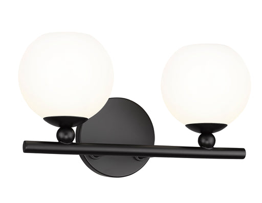 Vanity Z-Lite 1100-2V-MB Matte Black Neoma 2 Light Vanity Z-Lite